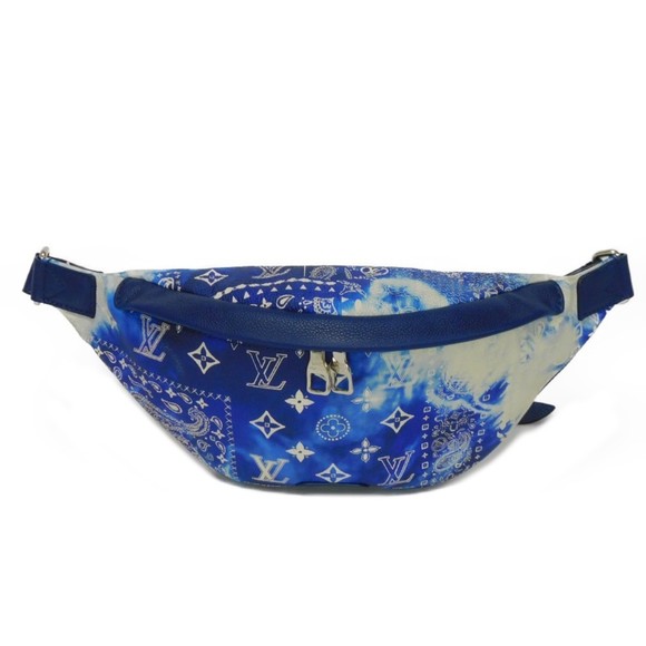 LOUIS VUITTON Other - LOUIS VUITTON Body Bag Discovery Bum PM Blue Waist Pouch Virgil Abloh Monogra...